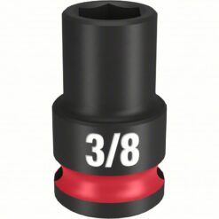Milwaukee Shockwave Impact Duty 3/8" Drive 6-Point Sockets #49-66-6147