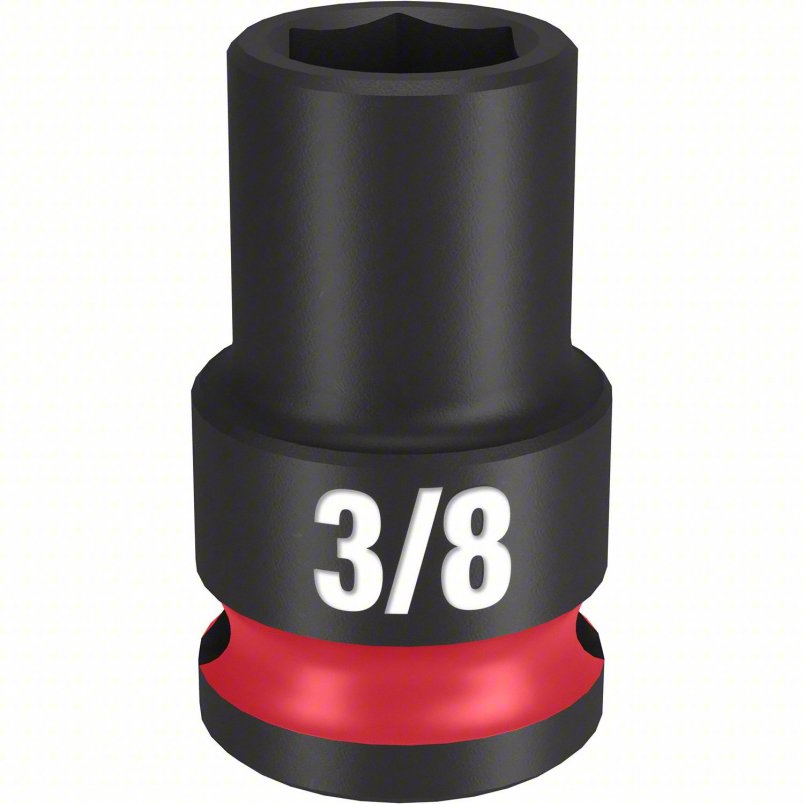 Milwaukee Shockwave Impact Duty 3/8" Drive 6-Point Sockets #49-66-6147 Milwaukee Shockwave Impact Duty 3/8" Drive 6-Point Sockets #49-66-6147
