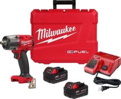 Milwaukee M18 Fuel 1/2" Mid-Torque Impact Wrench W/ Friction Ring Kit #2962-22R