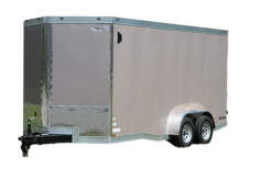 CY257 Cynergy 7x16 Enclosed Trailer TA Pro Rose Metallic