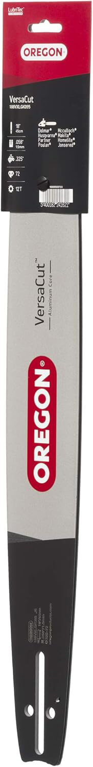 Oregon 18" VersaCut Guide Bar .325 .058 72DL #188VXLGK095
