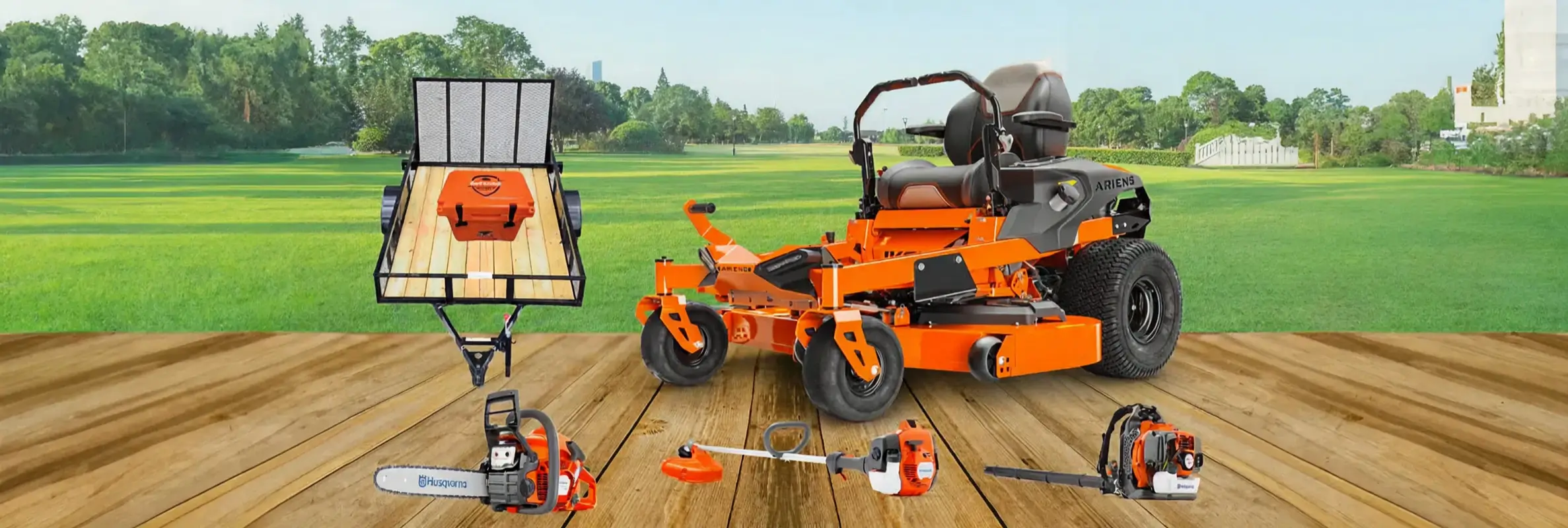 Lawn mower bundle deals