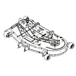 Husqvarna Deck Shell 54" OEM #596327001