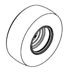 Husqvarna Wheel & Tire Assembly 23X10.50-12 OEM #599152301