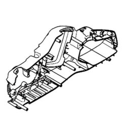 Husqvarna Clutch Side Chassis OEM #594929202