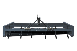 Ironcraft 3708 7-Foot Rear Grader Blade - Category 1 3-Point Tractor Attachment