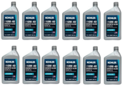 Kohler 10W-40 Synthetic Blend Engine Oil Case/12 #2535770-S