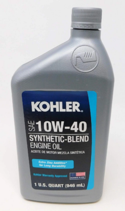 Kohler 10W-40 Synthetic Blend Engine Oil 1-QT #2535770-S