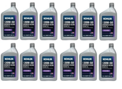Kohler 20W-50 Synthetic Blend Engine Oil Case/12 #2535767-S