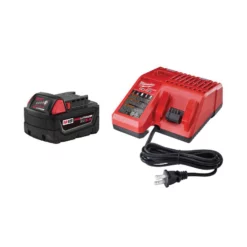 Milwaukee 48-59-1850 M18 REDLITHIUM XC 5.0 Ah 18V Battery Starter Kit OEM #48-59-1850