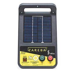 Zareba ESP5M-Z 5-Mile Solar Powered Low-Impedance Electric Fence Charger, 0.1 J, 8.6 kV OEM #ESP5M-Z