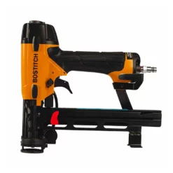 Bostitch SL1838BC 18-Gauge Pneumatic Cap Stapler Kit – 3/4" to 1-1/2", 5/16" Crown, House Wrap & Felt #SL1838BC