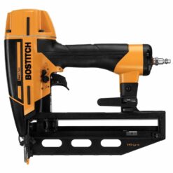 Bostitch BTFP71917 Smart Point 16-Gauge Pneumatic Finish Nailer Kit – 1-1/4" to 2-1/2", Oil-Free, Trim, Molding & Cabinet