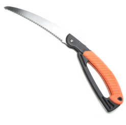 TigerJaw SS01 Folding Safety Hand Pruning Saw 9.5 Inch Blade Double Cut Teeth