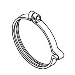 Husqvarna 535512101 Fuel Line Clamp – OEM Genuine Replacement Part for 590BTS Backpack Blower