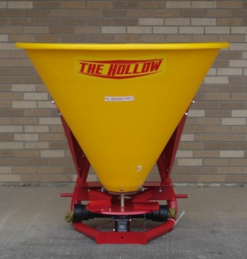 The Hollow" 300 PTO Spreader – Poly Hopper, 3-Point Hitch Fertilizer & Seed Spreader