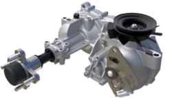 Hydro-Gear ZD-ANBB-7MDB-34PX EZT Hydrostatic Transaxle ZT-2200 RH – OEM Genuine Part, 10cc Pump/Motor, 1" Axle